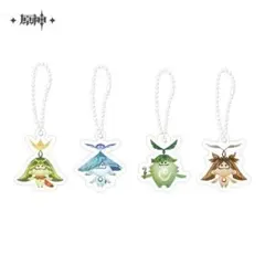 公式正規品　アランナラ　アクリルストラップ　4点　特典　原神　キーホルダー