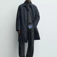 2026年最新】ZARA メンズ ステンカラーコートの人気アイテム - メルカリ