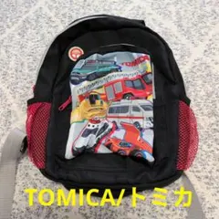 TOMICA/トミカ 車両イラスト リュック ブラック