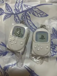 プレイステーション　ビスケット　ミニチュアチャーム　2個