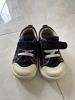 ネイビー キッズ スニーカー ベルクロ