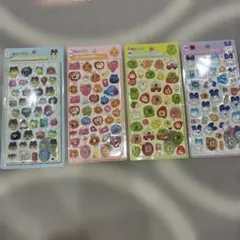 新品未使用　Tamagotchi 3Dステッカー 4枚セット