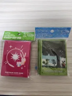 ポケモンカード スリーブミュウ　 スリーブツタージャ&ボカブ&ミジュマル