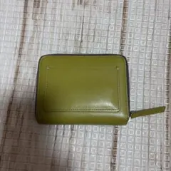 MARGARET HOWELL 二つ折り財布 イエローグリーンのサムネイル