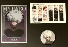 ヒロアカ　ベースヤードトーキョー　クリアアートカード　缶バッチ　荼毘