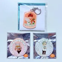 葬送のフリーレン カフェ シュタルク ハイター アイゼン キーホルダー 缶バッジ