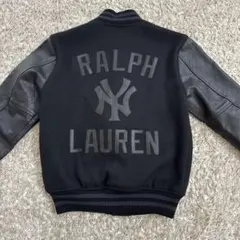 ラルフローレン ニューヨークヤンキース レザー スタジアムジャンパー