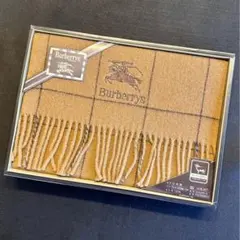 新品未使用】Burberry バーバリー 毛布 カシミヤ 混 西川産業 グレー