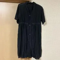 NICOLE CLUB 179/WG 半袖薄手ロングチュニック