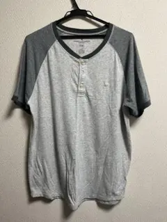 AMERICAN EAGLE OUTFITTERS Tシャツ ヘンリーネックL