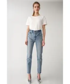 【値下げしました】moussy MVS skinny ライトブルー