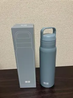 UNIQLO感謝祭 炭酸対応ステンレスボトル ブルー 450ml