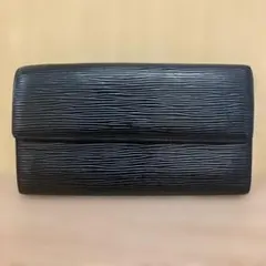 ルイヴィトン 長財布 エピ ノワール ポルトフォイユ ブラザ 黒 2655