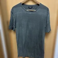 ZARA MAN ピグメント加工 Tシャツ グレー