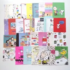 スヌーピー メモ A6 バラメモ