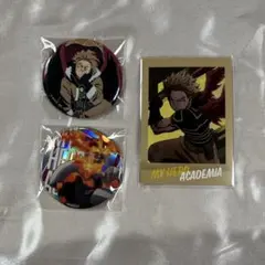 僕のヒーローアカデミア ホークス　エンデヴァー缶バッジ