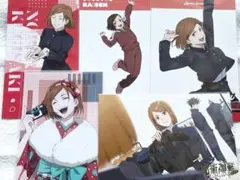 呪術廻戦 釘崎野薔薇 ポストカード まとめ売り