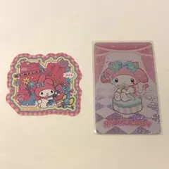 サンリオカードコネクト　シール　マイメロディ