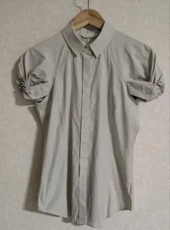 Maker's Shirt鎌倉 半袖シャツ ベージュ 11号