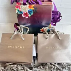 即日発送 未使用 ブルガリBVLGARI ショップ紙袋 30枚まとめ売り