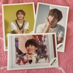 藤原丈一郎 公式写真 なにわ男子 3枚セット