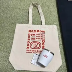 DOMDOM 福袋2026年　トートバッグとステンレスカップ