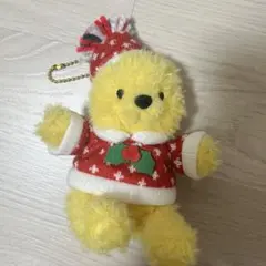 東京ディズニーリゾート 2016年 クリスマス プーさん ぬいぐるみバッジ