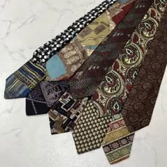 【ネクタイ　柄物　10本セット　古着】