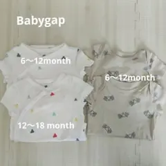 baby gapベビーロンパース4枚セット