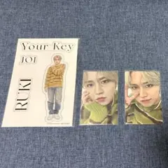 JO1 白岩瑠姫 トレカ ステッカー