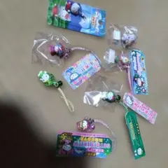 期間限定販売】レアご当地キティ ストラップ 8点セット ハローキティ