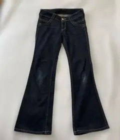 ボブソン　ダークブルーブーツカットデニム