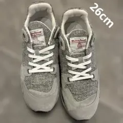 polo Harris Tweed コラボ　スニーカー　サイズ26cm