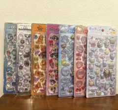 うるちゅるポップシール サンリオ プチドロップステッカー ディズニー パワパフ
