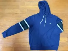 Lacoste ネイビー フード付きパーカー メンズのサムネイル