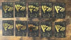 ワンピースカードゲーム　黒金 ドン！カード　×10