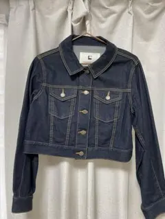 あ*お様 STRAWBERRY FIELDS ダークデニム クロップドジャケットのサムネイル