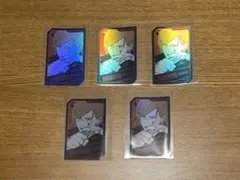 呪術廻戦 釘崎野薔薇 キャラクターズホロカードコレクション　5点セット
