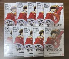 ワンピースカード ワンピースデイ2024 ONE PIECE 10個セット