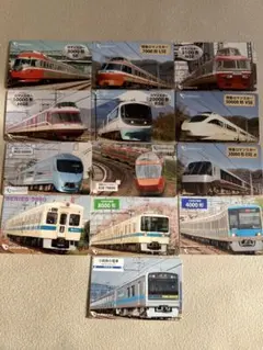 小田急電鉄 電車カード 12枚セット - メルカリ