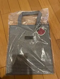【最短明日到着予定】familiar ファミリア　トートバッグ　ギンガムチェック