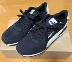 PUMA スニーカー ブラック×ホワイト