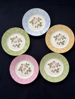 未使用WEDGWOOD◇ Wild Strawberry 約15.3cm×5枚 - メルカリ