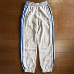 adidas キッズ ジャージ パンツ グレー 150