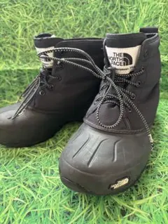 値下げ中⭐︎ THE NORTH FACE ハイカット黒 予備靴ひも付　21cm