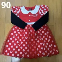 ベビードール　BABYDOLL なりきるワンピース　ミニーマウス90cm