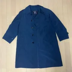 Burberry バーバリー　トレンチコート　スプリングコート　ブルー　ネイビー