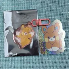 ポケモン　ナムコ　限定　特典　パーモット　アクキー　パモ　ステッカー　シール
