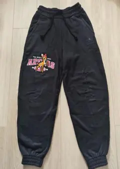 SALE!アディダス×ディズニー☆バンビスウェットパンツジョガーパンツS