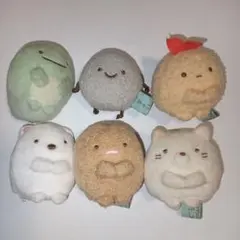 すみっコぐらし　てのりぬいぐるみ6個セット